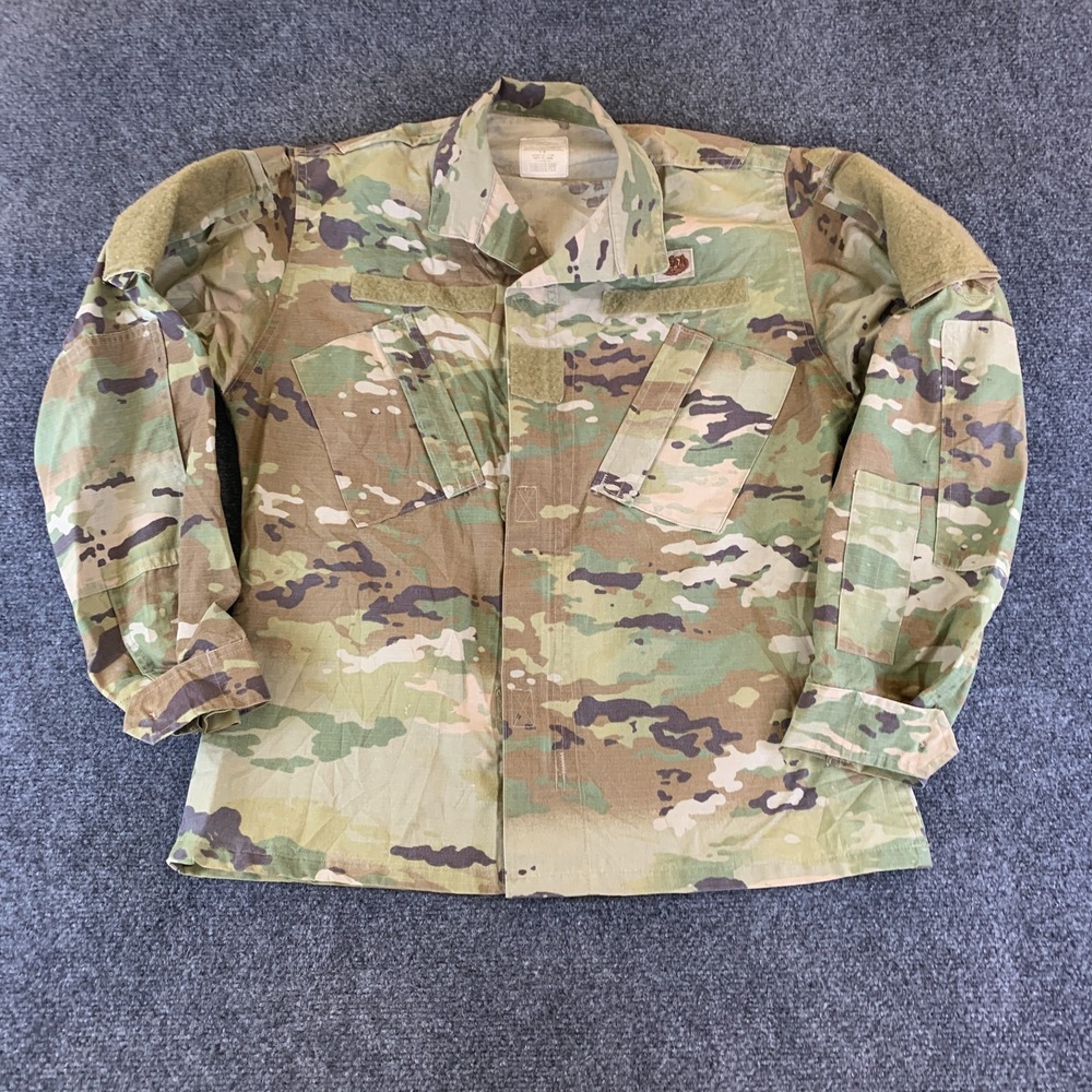 Propper International Combat Coat Mens Small Regular Multicolor Good OCP Camo
